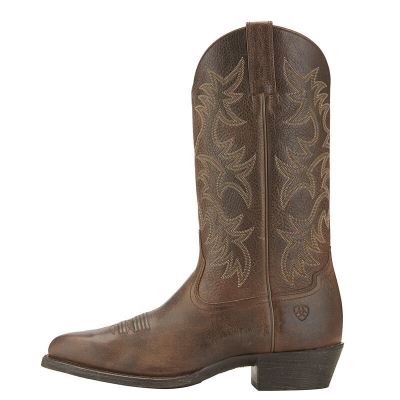 Ariat Heritage R Toe Kahverengi Western Csizma Erkek (39741-962)